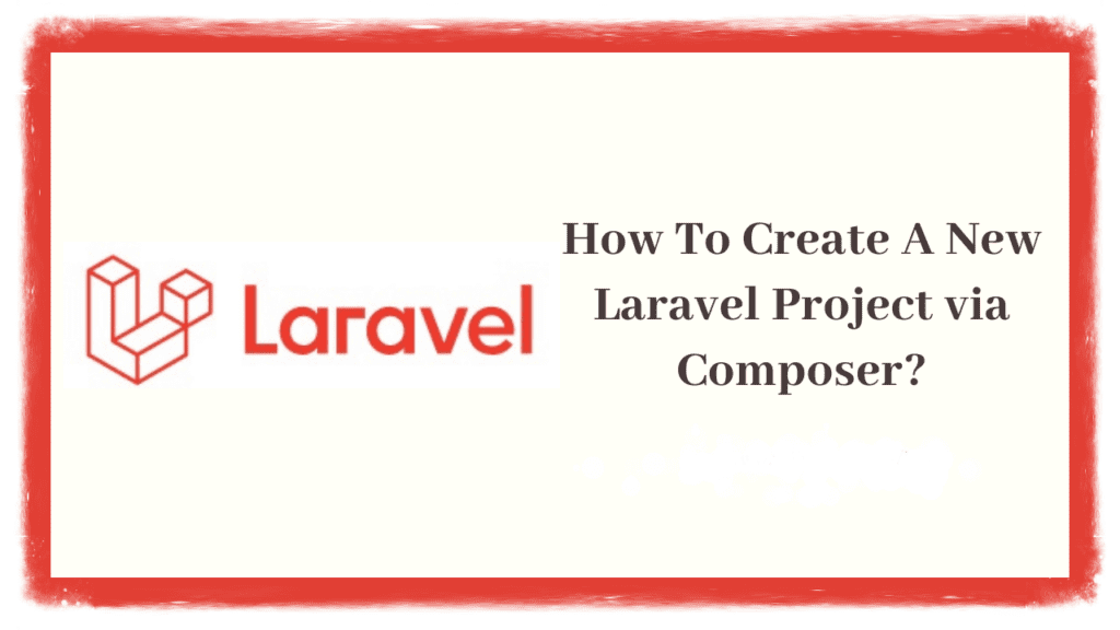 build your first laravel project