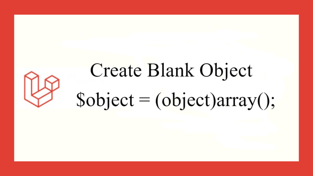 create blank object